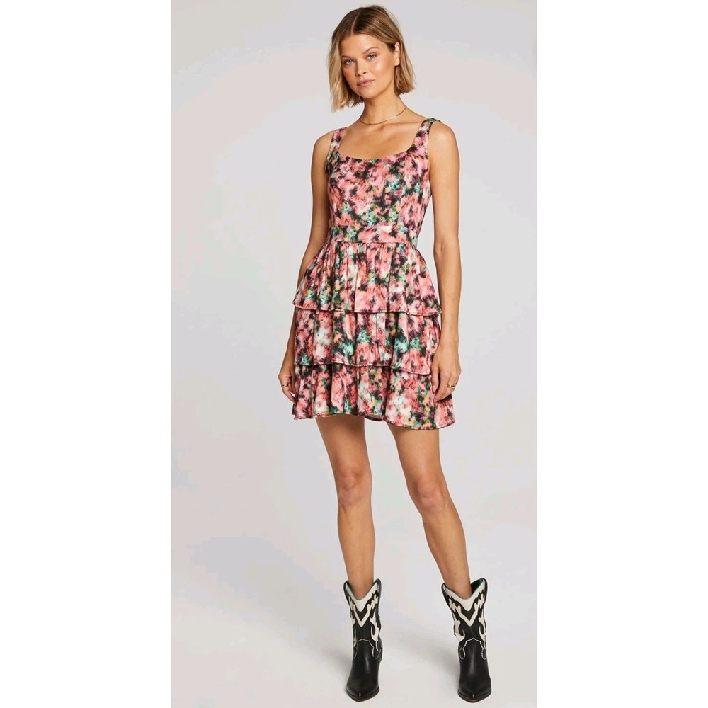 NWT Saltwater Luxe Lana Mini Dress XL Boho Resortwear Festival Beach MSRP‎ $128